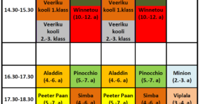 Akros koolivaheaeg 2015 sügis